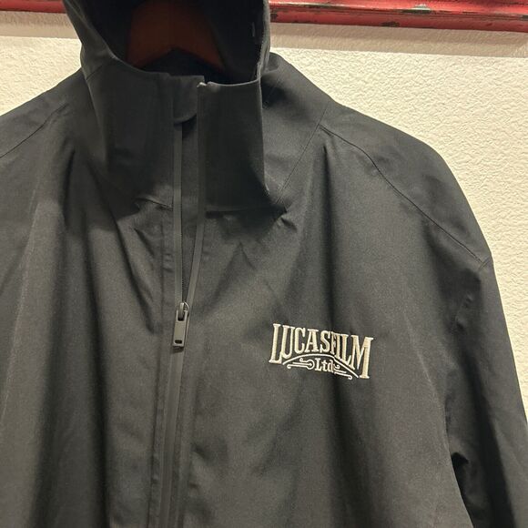 LUCAS FILM Crew Only MERCER+METTLE Waterproof Rain Shell MM7000 Black 2XL - Picture 3 of 16